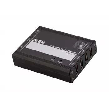 Extensor USB 2.0 CAT 5 ATEN de 4 puertos (hasta 100 m)