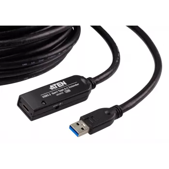 ATEN Cable de extensión USB 3.2 Gen1 10m USB A a USB C Negro
