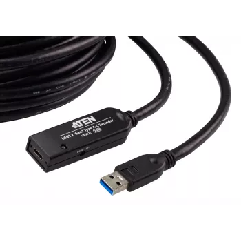 ATEN Cable de extensión USB 3.2 Gen1 de 20 M USB A a USB C 5 Gbit/s