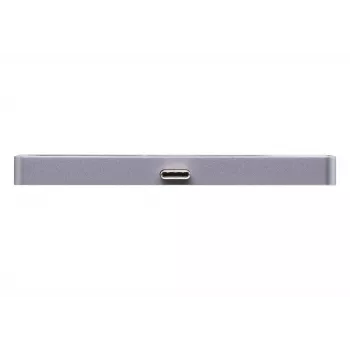 Dock de viaje USB-C ATEN con paso de corriente, Universal, USB Type-C, Negro, Plata