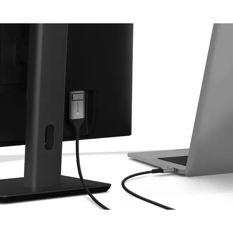 Cable ALOGIC 2m Ultra USB-C macho a DP macho 4K 60Hz LED Blanco