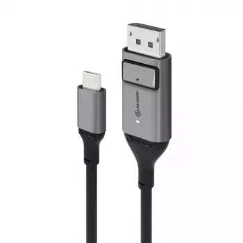 Cable ALOGIC 2m Ultra USB-C macho a DP macho 4K 60Hz LED Blanco