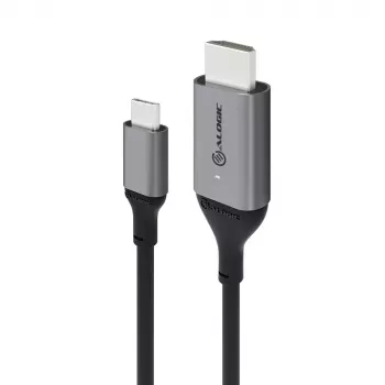 Cable USB-C a HDMI ALOGIC ULCHD01-SGR 1m 4K 60Hz