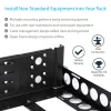 StarTech.com Guías de rack universales fijas de 19
