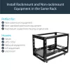 StarTech.com Guías de rack universales fijas de 19