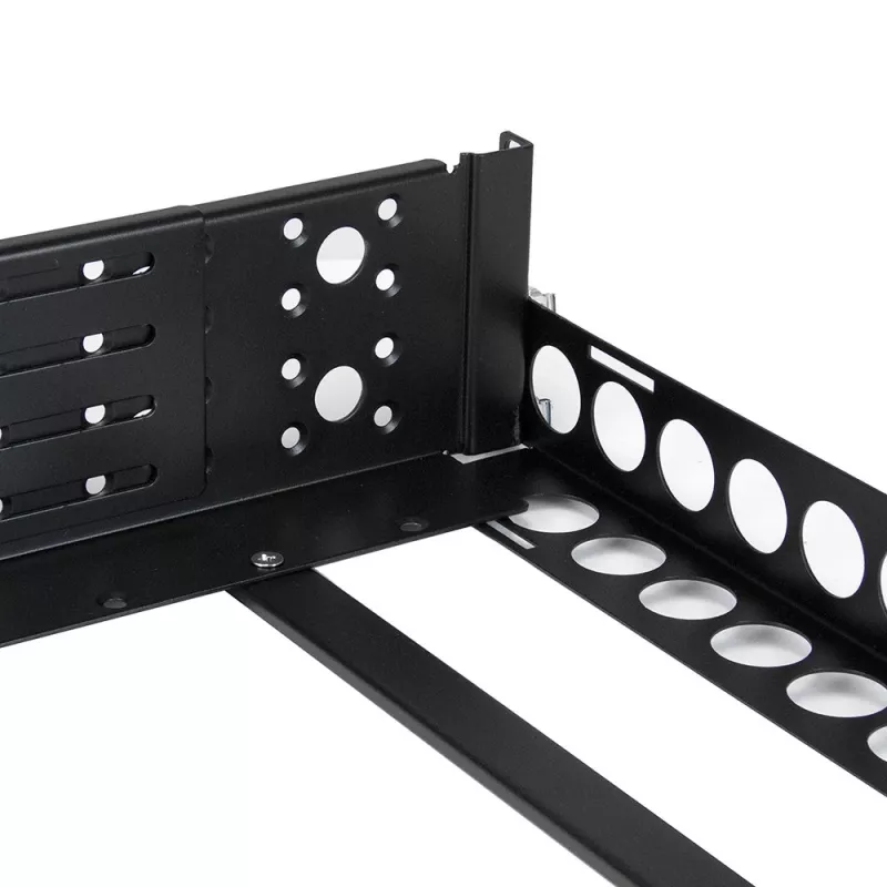 StarTech.com Guías de rack universales fijas de 19