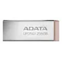 Unidad flash USB ADATA UR350 256 GB USB Type-A 3.2 Gen 1 (3.1 Gen 1) Marrón, Acero inoxidable