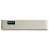 StarTech.com Adaptador USB-C a Gigabit Ethernet con puerto USB-A – Blanco 1 Gbit/s NIC Adaptador de red USB 3.0/USB 3.1 Type-C – 1GbE USB-C RJ45/LAN compatible con TB3 Windows MacBook Pro Chromebook