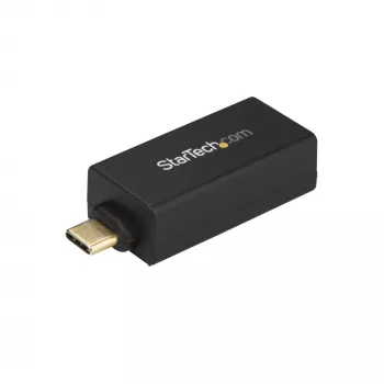 StarTech.com Adaptador USB C a Gigabit Ethernet – 1 Gbit/s NIC Adaptador de red USB 3.0/USB 3.1 Type C – 1GbE USB-C a RJ45/LAN compatible con Thunderbolt 3 Windows MacBook Pro Chromebook