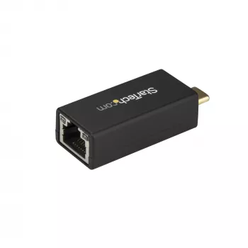 StarTech.com Adaptador USB C a Gigabit Ethernet – 1 Gbit/s NIC Adaptador de red USB 3.0/USB 3.1 Type C – 1GbE USB-C a RJ45/LAN compatible con Thunderbolt 3 Windows MacBook Pro Chromebook