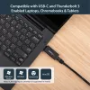 StarTech.com Adaptador USB C a Gigabit Ethernet – 1 Gbit/s NIC Adaptador de red USB 3.0/USB 3.1 tipo C – 1GbE USB-C a RJ45/LAN compatible con Thunderbolt 3 Windows MacBook Pro Chromebook
