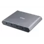 Switch dock KVM USB-C DisplayPort 4K de 2 puertos ATEN con Power Pass-through