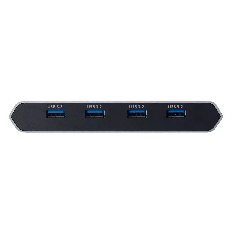 Switch dock KVM USB-C DisplayPort 4K de 2 puertos ATEN con Power Pass-through