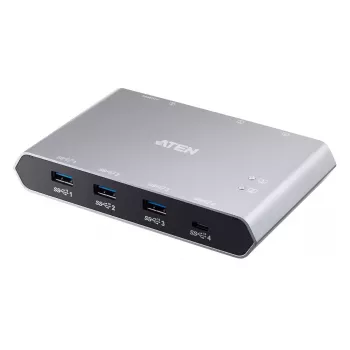 Switch para compartir periféricos ATEN 2x4 USB-C Gen2