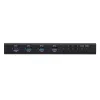 Switch industrial USB 3.1 Gen1 de 4 puertos ATEN, 5 Gbit/s, negro, metal, 0 - 50 °C, -20 - 60 °C, 0 - 80%
