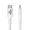 Cable de carga USB-A a USB-C de 3 m (9.8ft) StarTech.com, carga y sincronización, 3A, USB 2.0, funda TPE – cable de carga USB blanco