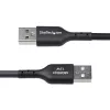 Cable de carga USB-A a USB-C de 4 m (13ft) StarTech.com, carga y sincronización, 3A, USB 2.0, funda TPE – cable de carga USB negro