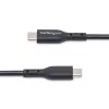 Cable de carga USB-C de 4 m StarTech.com, carga y sincronización, 60W (3A) PD, cable de carga para portátil USB 2.0, funda TPE – cable de carga USB-C negro
