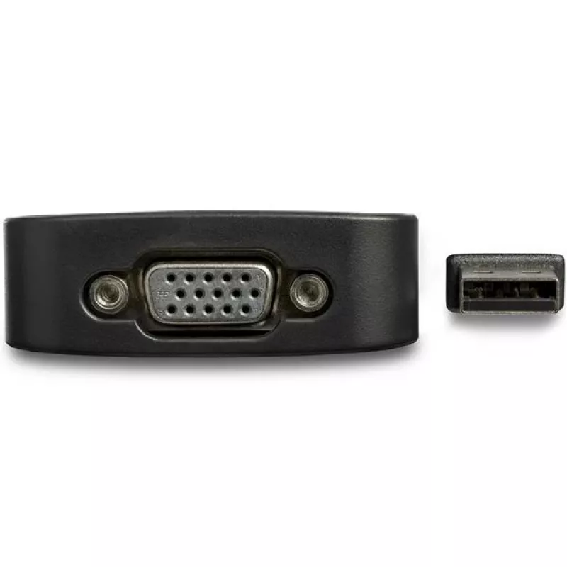 Adaptador USB 2.0 a VGA StarTech.com, convertidor USB a monitor VGA para Windows, 1080p (sin soporte para macOS/ChromeOS/Linux) - TAA