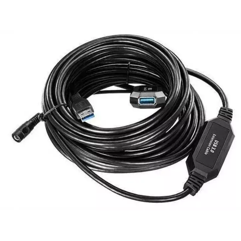 Cable USB Microconnect USB3.0AAF10A USB 3.2 Gen 1 (3.1 Gen 1) 10 m USB A negro