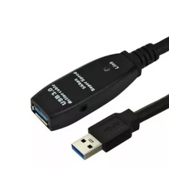 Cable USB Microconnect USB3.0AAF10A USB 3.2 Gen 1 (3.1 Gen 1) 10 m USB A negro