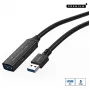 Cable USB Microconnect USB3.0AAF15A USB 3.2 Gen 1 (3.1 Gen 1) 15 m USB A negro