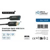 Cable USB Microconnect USB3.0AAF20AOP USB 3.2 Gen 1 (3.1 Gen 1) 20 m USB A negro