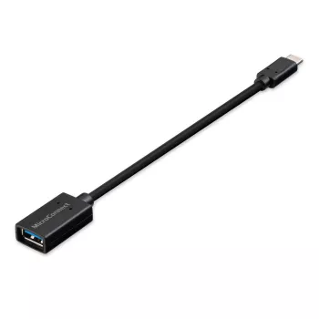 Cable USB Microconnect USB3.1CAF02BH USB 3.2 Gen 1 (3.1 Gen 1) 0,2 m USB C USB A negro