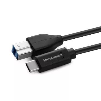 Microconnect USB3.1CB1 Cable USB USB 3.2 Gen 1 (3.1 Gen 1) 1 m USB-C USB-B Negro