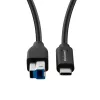 Microconnect USB3.1CB5 Cable USB USB 3.2 Gen 1 (3.1 Gen 1) 5 m USB C USB B Negro