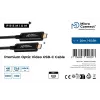Microconnect USB3.1CC20OP Cable USB USB 3.2 Gen 2 (3.1 Gen 2) 20 m USB C Negro
