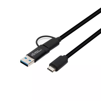 Microconnect USB3.1CCA1 Cable USB USB 3.2 Gen 1 (3.1 Gen 1) 1 m USB C Negro