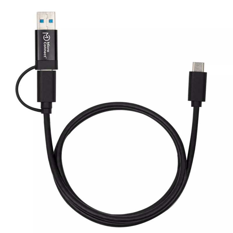 Microconnect USB3.1CCA1 Cable USB USB 3.2 Gen 1 (3.1 Gen 1) 1 m USB C Negro