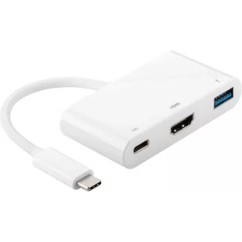 Microconnect USB3.1CCOM2 Adaptador gráfico USB Blanco