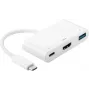 Microconnect USB3.1CCOM2 Adaptador gráfico USB Blanco