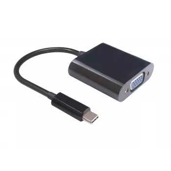 Microconnect USB3.1CVGA Adaptador gráfico USB Negro