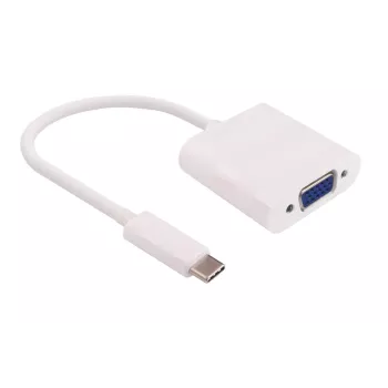 Microconnect USB3.1CVGAW Adaptador gráfico USB Blanco