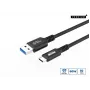 Microconnect USB3.2AC1 Cable USB USB 3.2 Gen 2 (3.1 Gen 2) 1 m USB C USB A Negro