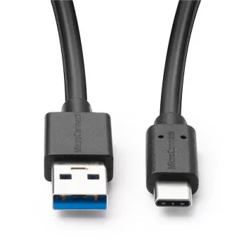 Microconnect USB3.2CA0.25 Cable USB USB 3.2 Gen 2 (3.1 Gen 2) 0,25 m USB A USB C Negro