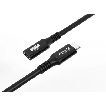 Microconnect USB3.2CC1.5EX Cable USB USB4 Gen 2x2 1,5 m USB C Negro