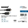 MicroConnect USB3.2CC10OP Cable USB USB 3.2 Gen 2 (3.1 Gen 2) 10 m USB-C Negro