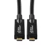 Cable USB Microconnect USB3.2CC15OP 15 m USB-C Negro 10 Gbit/s