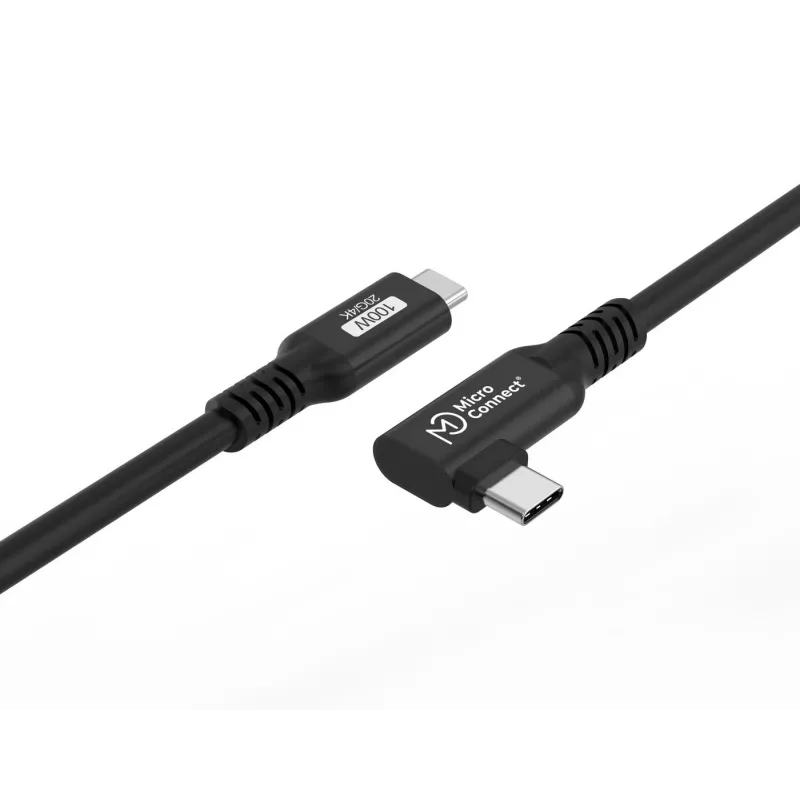 Microconnect USB3.2CC4-A Cable USB USB 3.2 Gen 2x2 4 m USB-C Negro