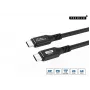 Microconnect USB3.2CC5 Cable USB USB 3.2 Gen 2 (3.1 Gen 2) 5 m USB-C Negro