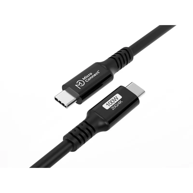 Microconnect USB3.2CC5 Cable USB USB 3.2 Gen 2 (3.1 Gen 2) 5 m USB-C Negro