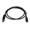 StarTech.com Cable USB-B a USB-C de 1 m, USB 10 Gbit/s, cable de datos, USB 3.2 Gen 2, cable de transferencia de datos USB-C