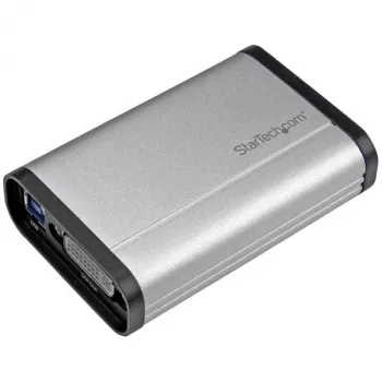 StarTech.com Dispositivo de captura USB 3.0 para vídeo DVI de alto rendimiento - 1080p 60fps - Aluminio - TAA