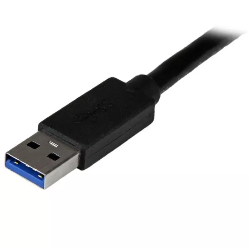 StarTech.com Adaptador USB 3.0 a HDMI con 1x USB, convertidor USB a monitor HDMI para Windows (sin soporte para macOS/ChromeOS/Linux) - TAA