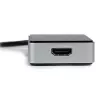 StarTech.com Adaptador USB 3.0 a HDMI con 1x USB, convertidor USB a monitor HDMI para Windows (sin soporte para macOS/ChromeOS/Linux) - TAA