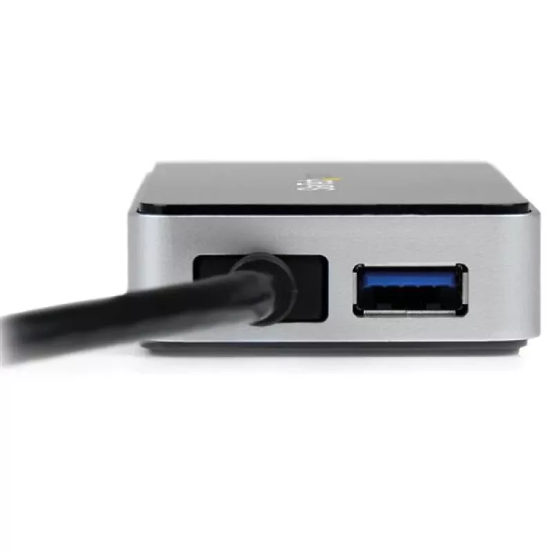 StarTech.com Adaptador USB 3.0 a HDMI con 1x USB, convertidor USB a monitor HDMI para Windows (sin soporte para macOS/ChromeOS/Linux) - TAA